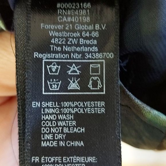 Forever21 satin dress sz. L - Picture 5 of 5